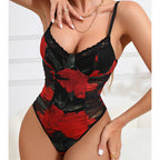 Sexy Floral Slim Fit Sexy Beauty Back Outer Wear Inner Wear Sexy One Piece Tunic Women Clothing