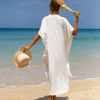 Cotton Shirt Bikini Swimwear
