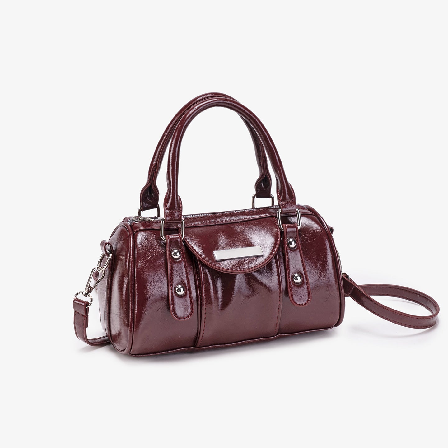 Women's Vintage Leather Crossbody Handbag