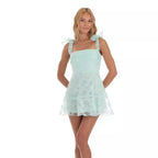 Women's Sheer Mesh Summer Party Dress