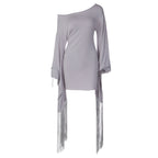 Women's Sheath Long Sleeve Dress