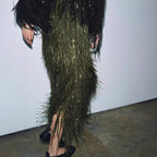 Sequin Tassels Party Skirt Autumn Winter