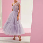 Autumn Winter Women's Princess Dress Sleeveless Banquet