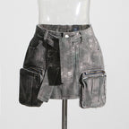 Personalized Vintage Sheath Spring Summer Camouflage Skirt