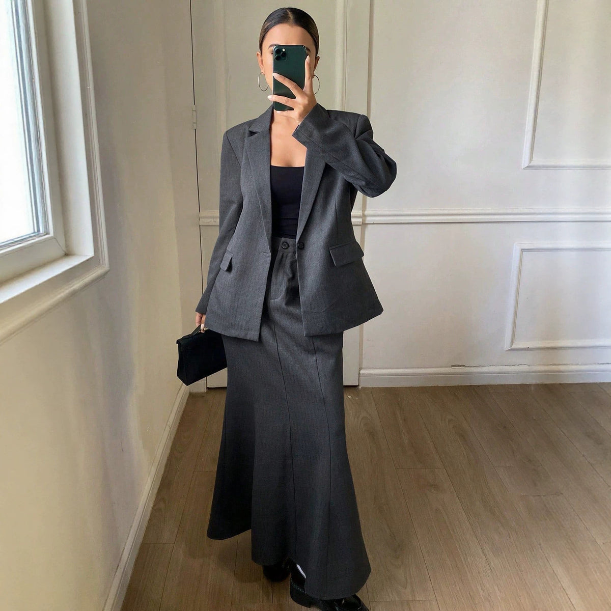Loose High End Suit High Class Elegant Casual Women Suit