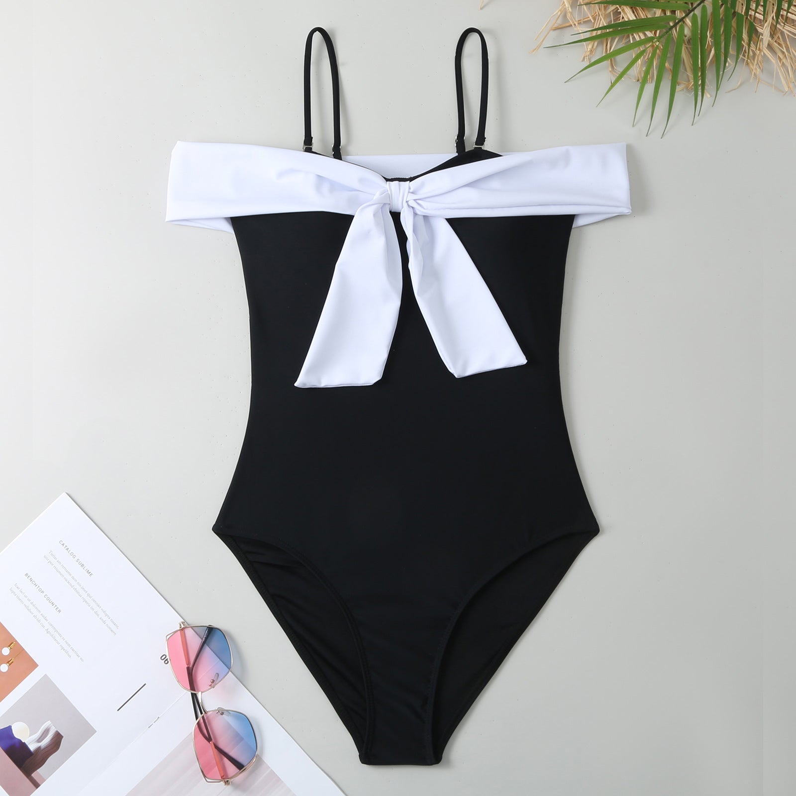 Retro One-piece Swimwear