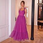 Women's Summer Dress Mesh Cocktail Party Cami Dress