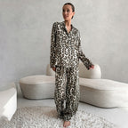 Autumn Satin Pajamas Lingerie