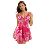 Dress Conservatively One-piece Swimwear