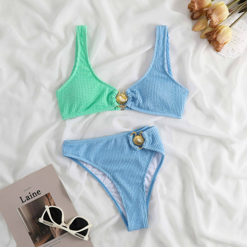 Blue and Green