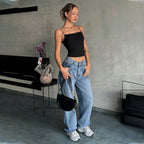 Women's Backless Spaghetti-Strap Top