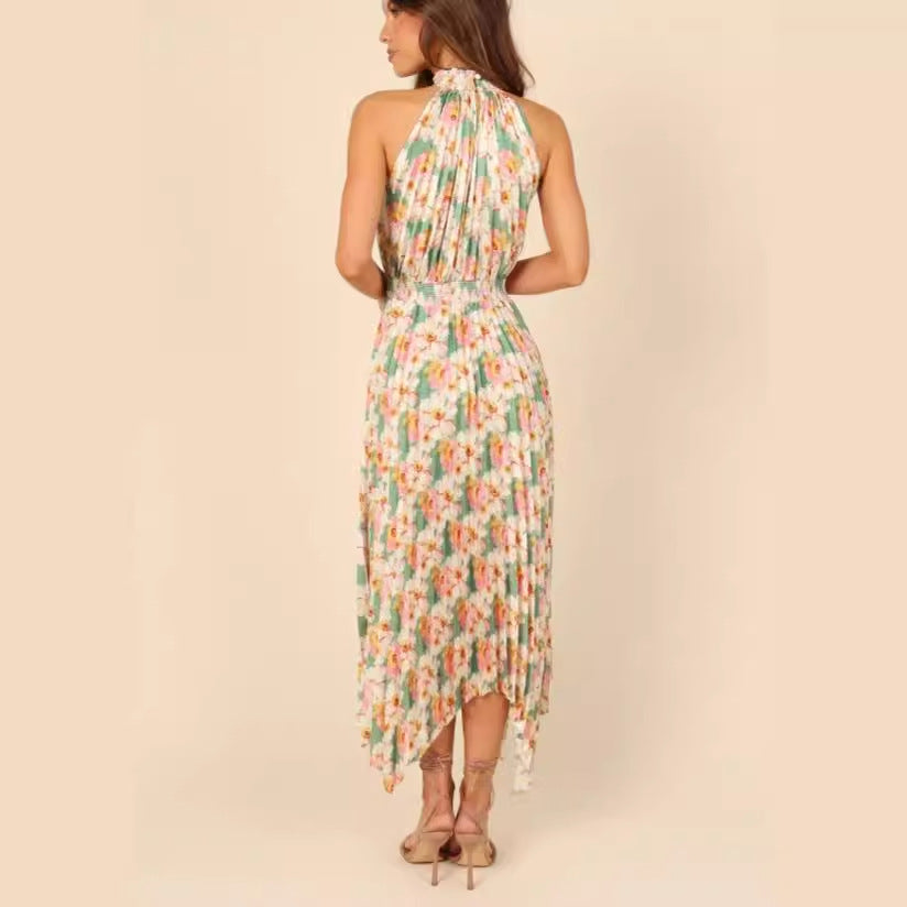 Women's Halter Sleeveless Dress