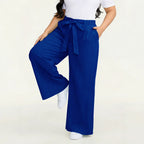 Women's Plus Size Wide-Leg Trousers