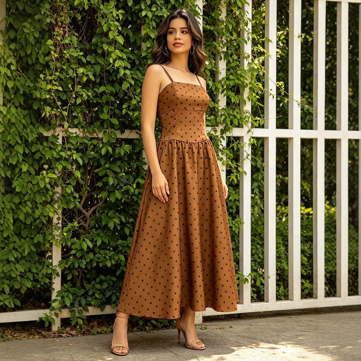 Women's Polka Dot Summer Dress