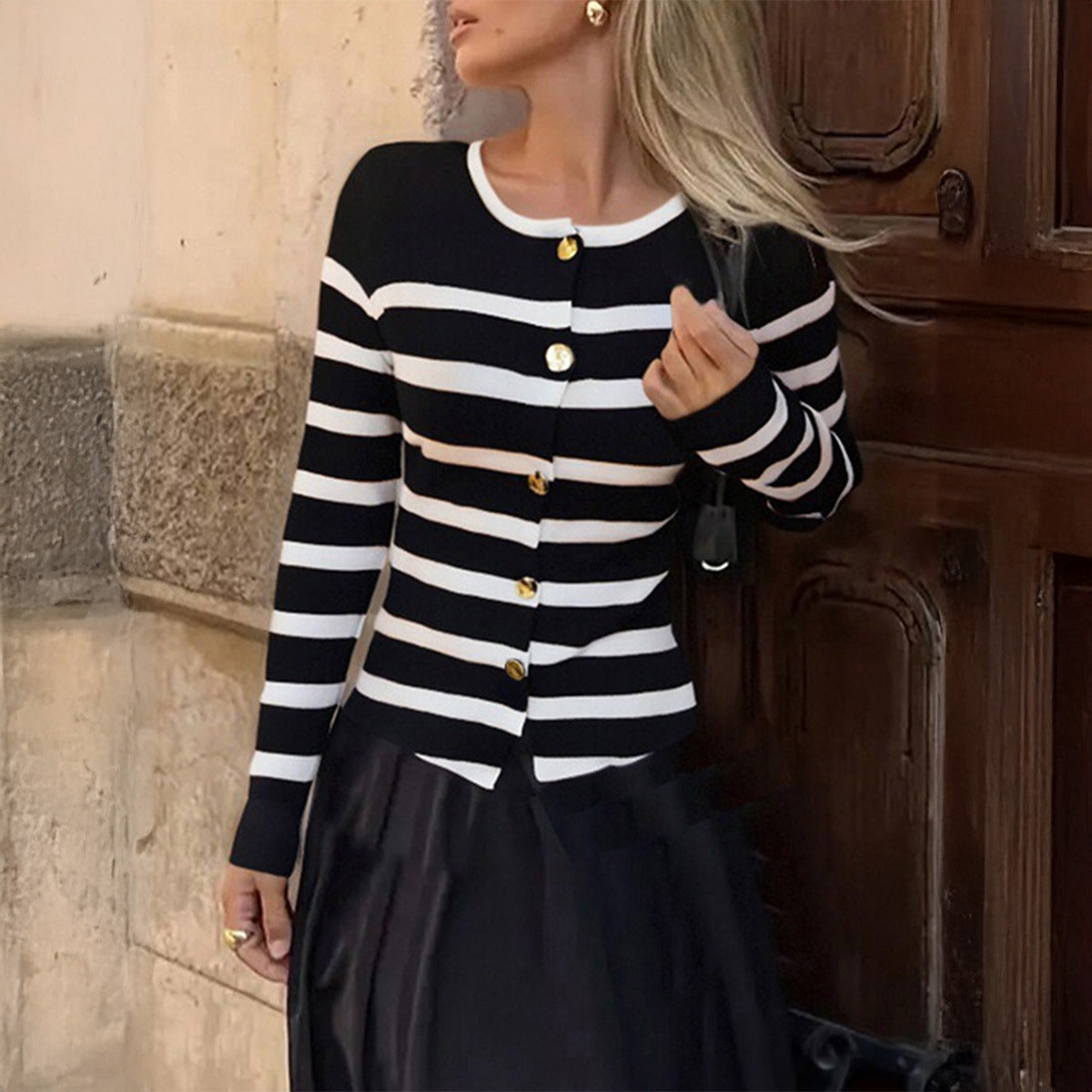 Black Background White Stripe