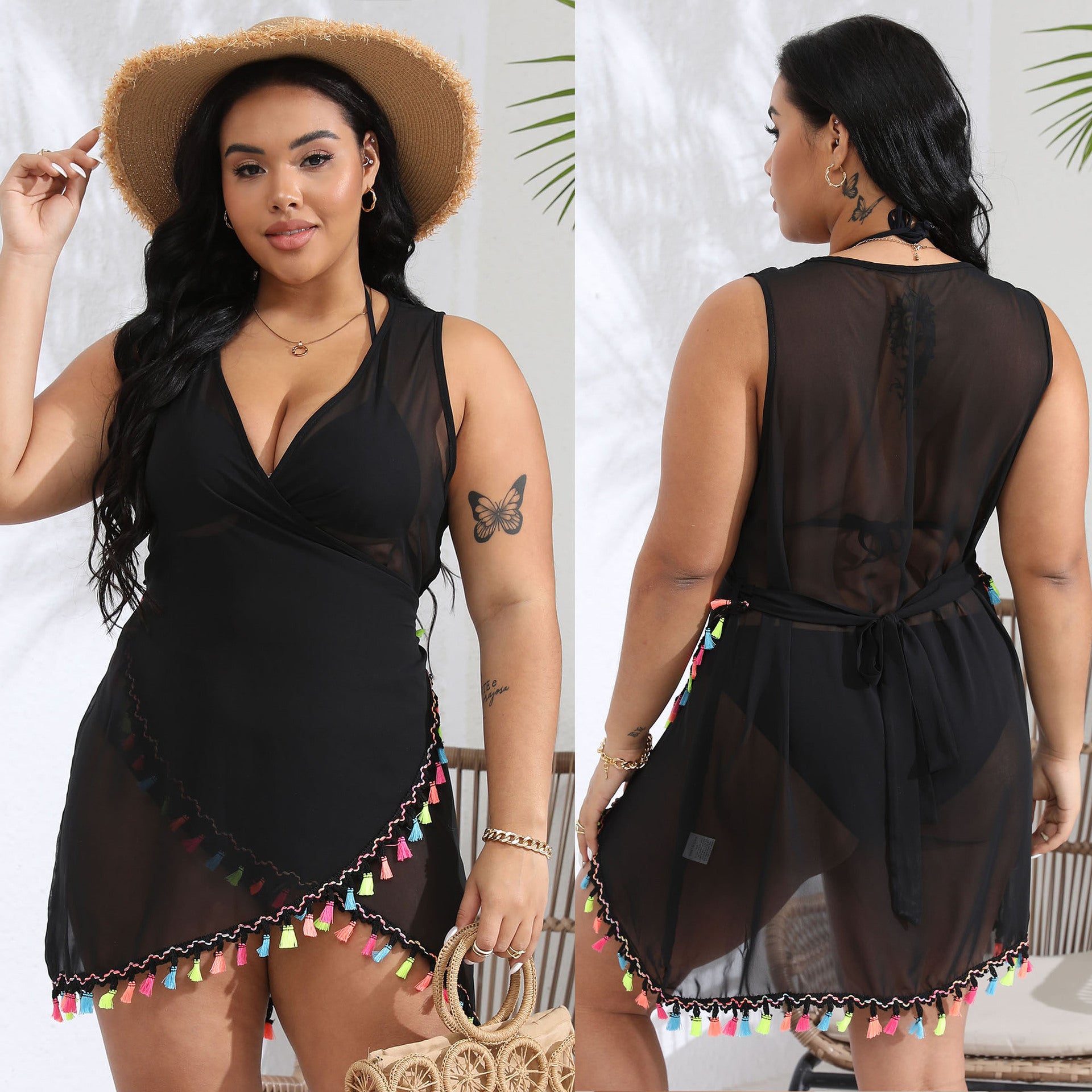 Plus Size One-piece Swimwear