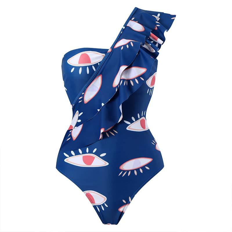 Skinny Slimming One-piece Swimwear