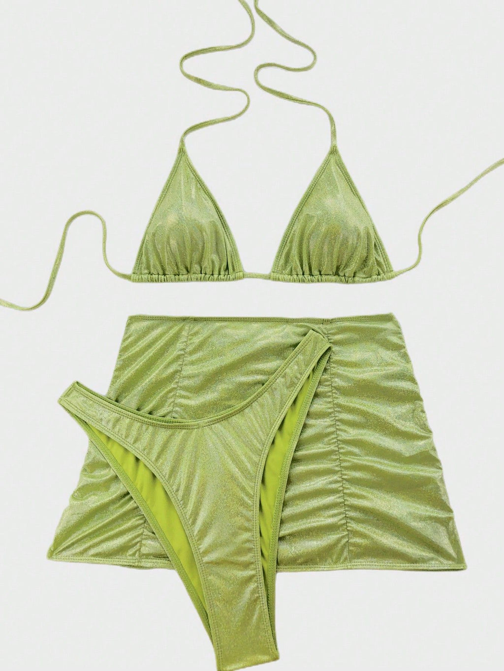 Flash Fabric Bikini Swimwear