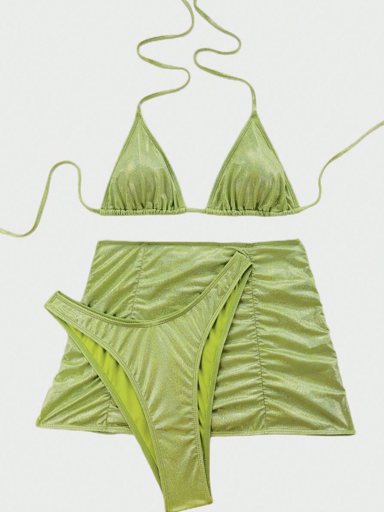Flash Fabric Bikini Swimwear