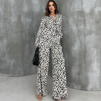Leopard Print Pajamas Lingerie