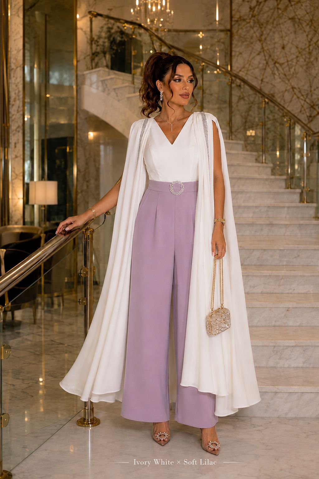White purple color