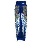 Blue and White Porcelain Hip Skirt-1