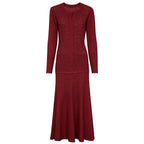 Dark Red with Diamonds