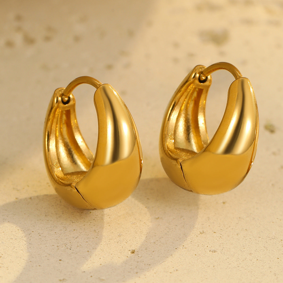 Vintage Stainless Steel Ear Clips