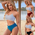 Split Tight Bikini Swimwear