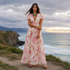 Women's V Neck Dress