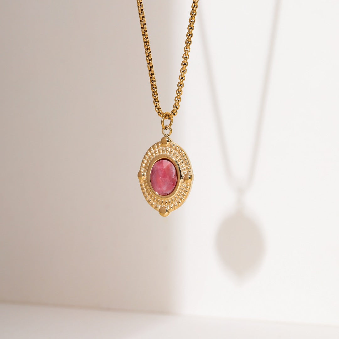 Rhodochrosite Necklace