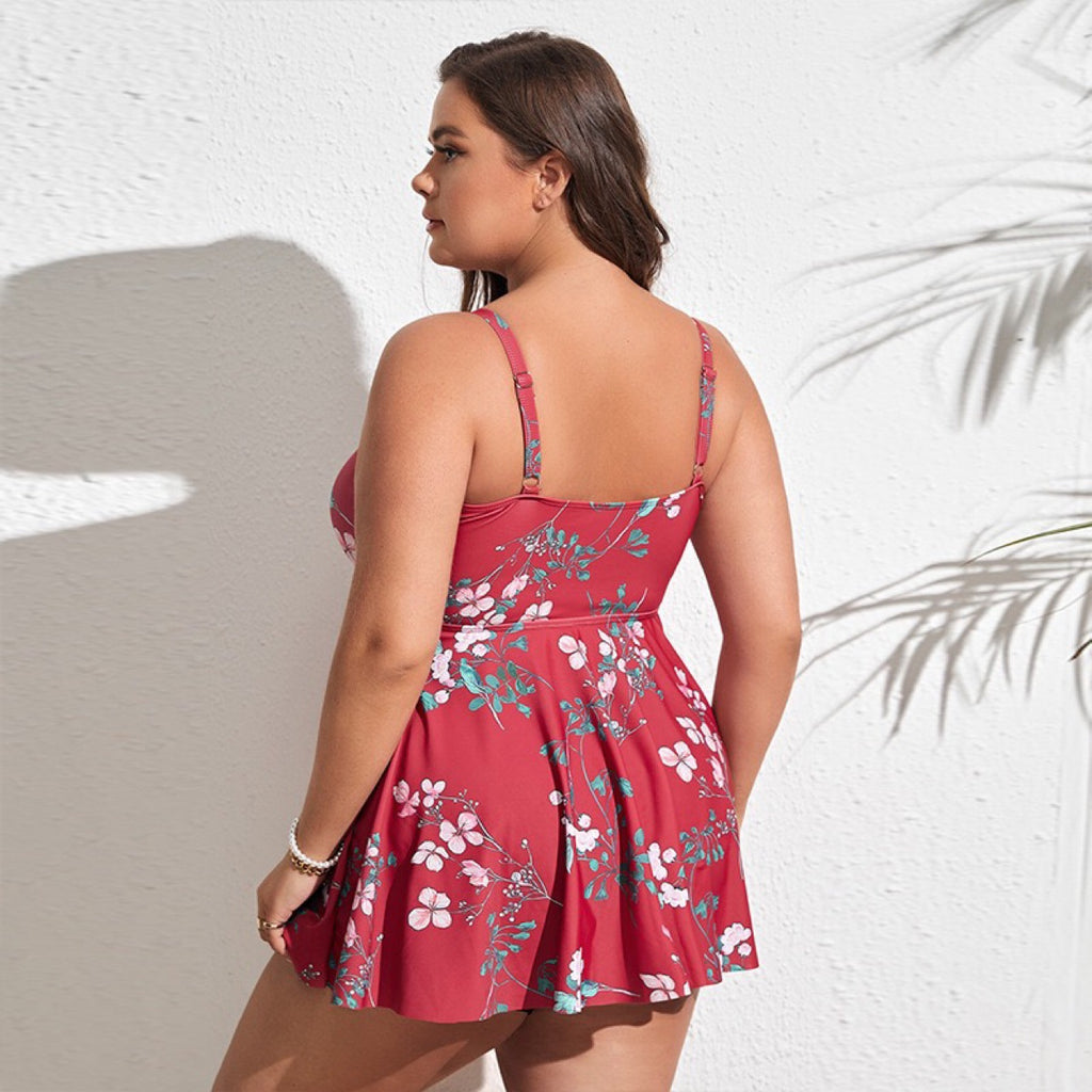 Plus Size One-piece Swimwear