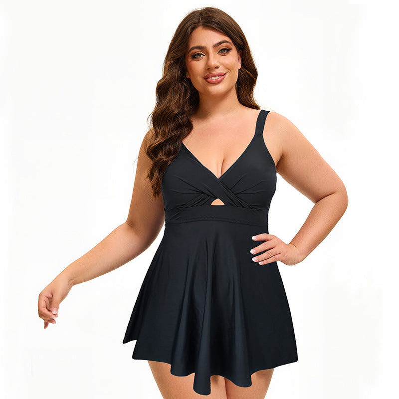 Plus Size One-piece Swimwear
