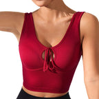 Spring Nude Feel Slim Fit Beauty Back Exercise Bra Sports Running Fitness Top Yoga Vest for Women