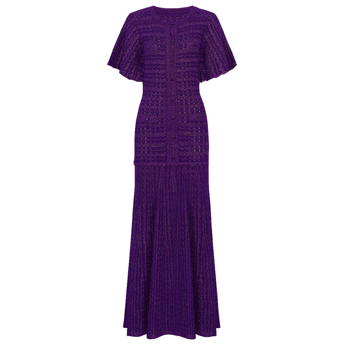 Women's Silk Short Sleeve Dress