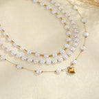 Women's Baroque Pearl Layered Necklace
