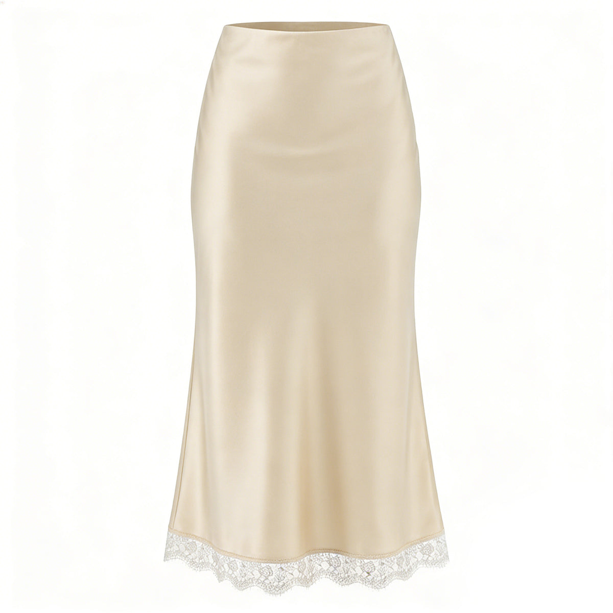Beige Midi Dress