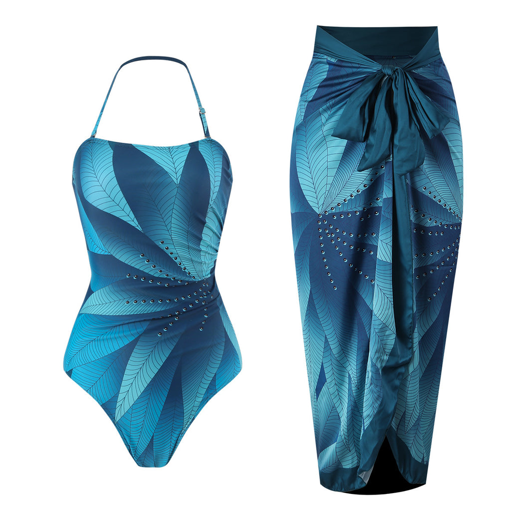Lonkey French One-piece Swimwear