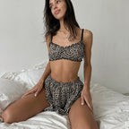 Autumn Leopard Pajamas Lingerie