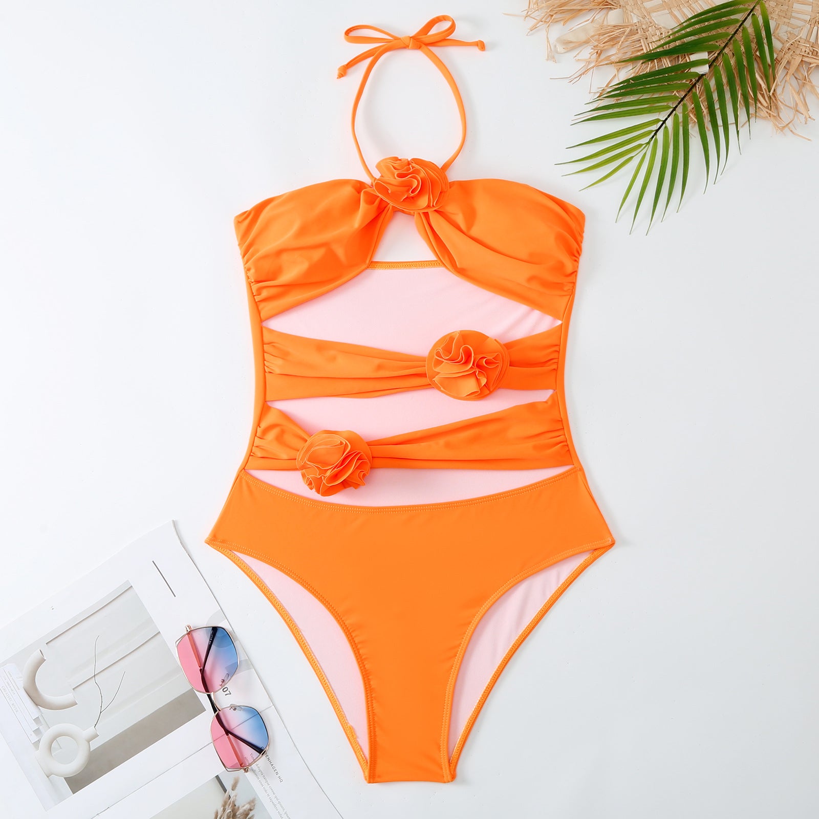 Siamese Conservative One-piece Swimwear