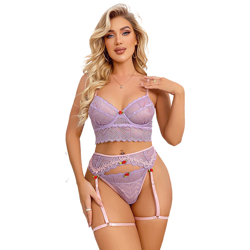 Lavender Underwear Underwear Garter