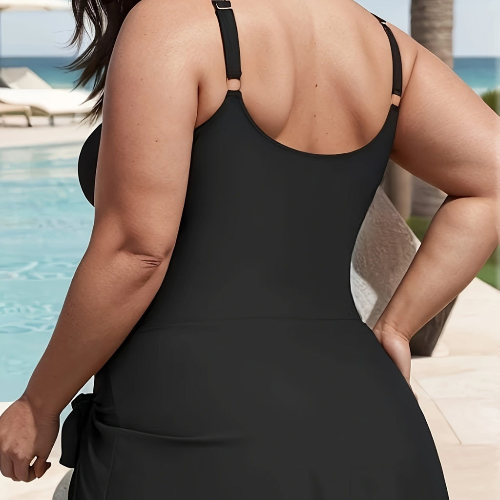 Plus Size One-piece Swimwear