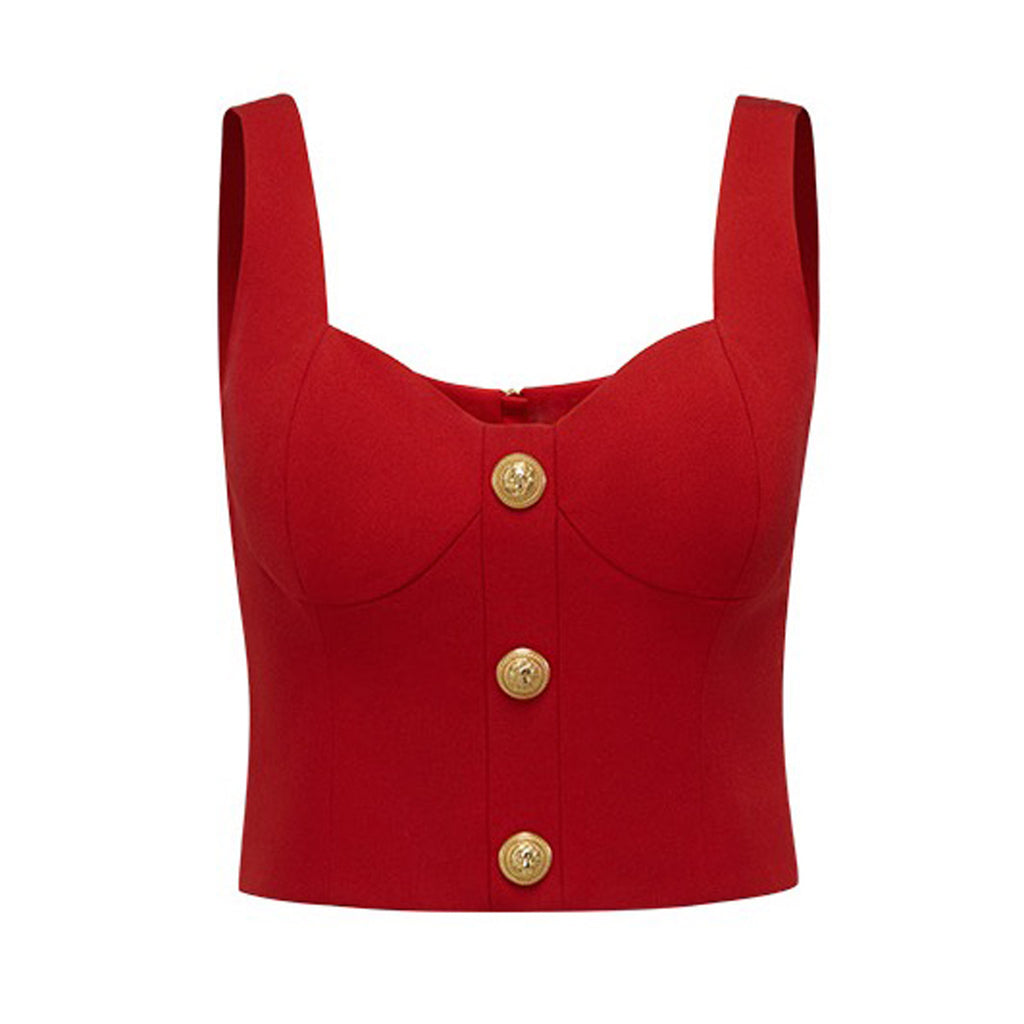 Women's Summer Sexy Sleeveless Short Vest Bra