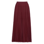 Wine Red Skirt
