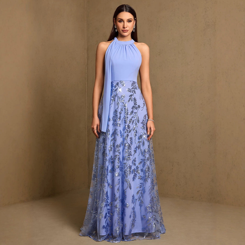 Women's Halter Evening Dress