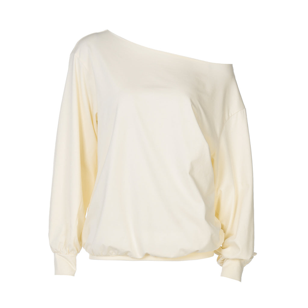 Women's 's Casual Loose Long-Sleeve Solid Top