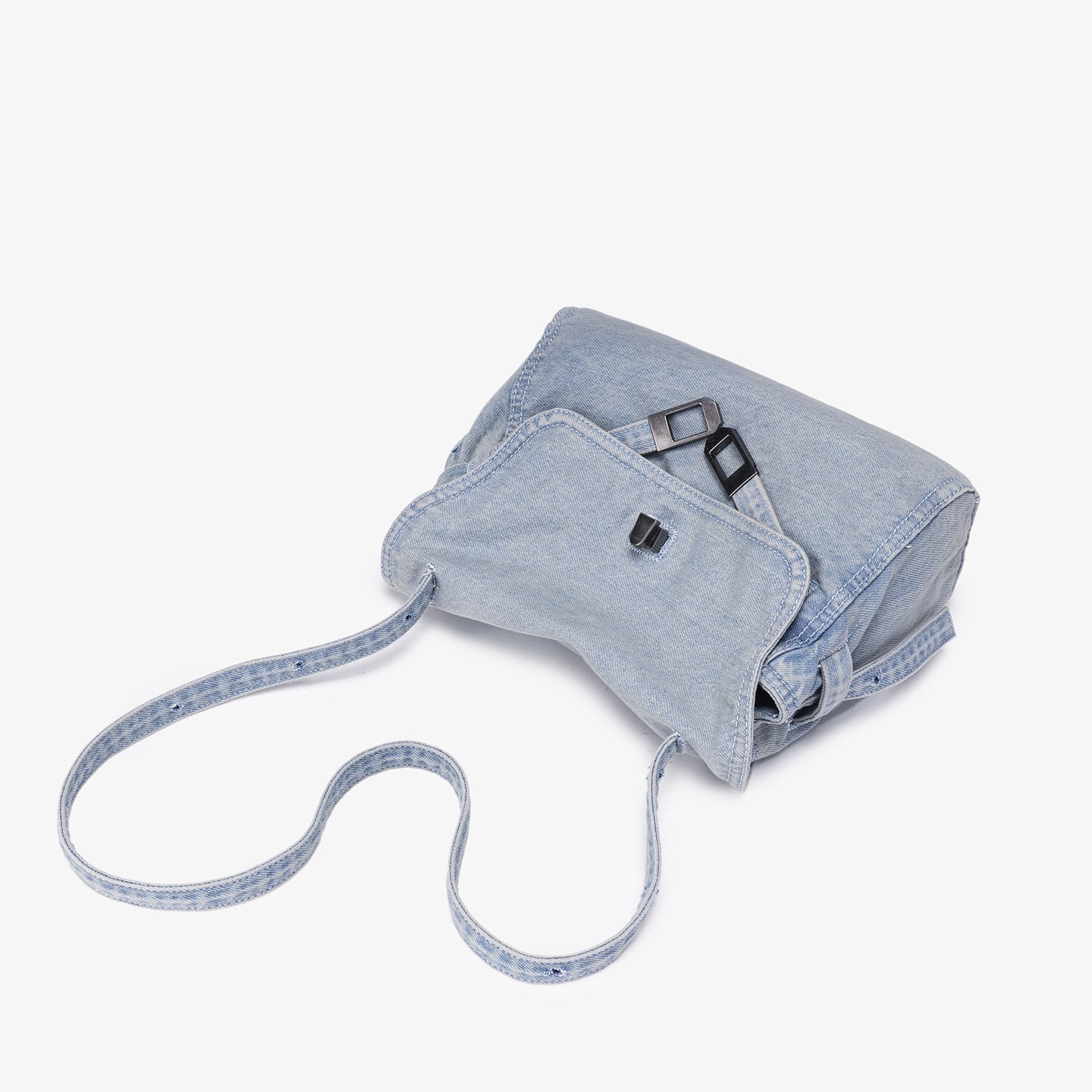 Women's Retro Washed Crossbody Tote Bag