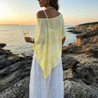 Women Clothing Spring Summer Casual Woolen Blouse Loose off Shoulder