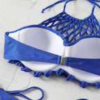 Solid Color Bikini Swimwear