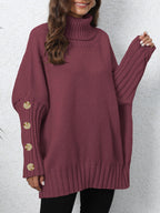 Wine Red 8 Buttons
